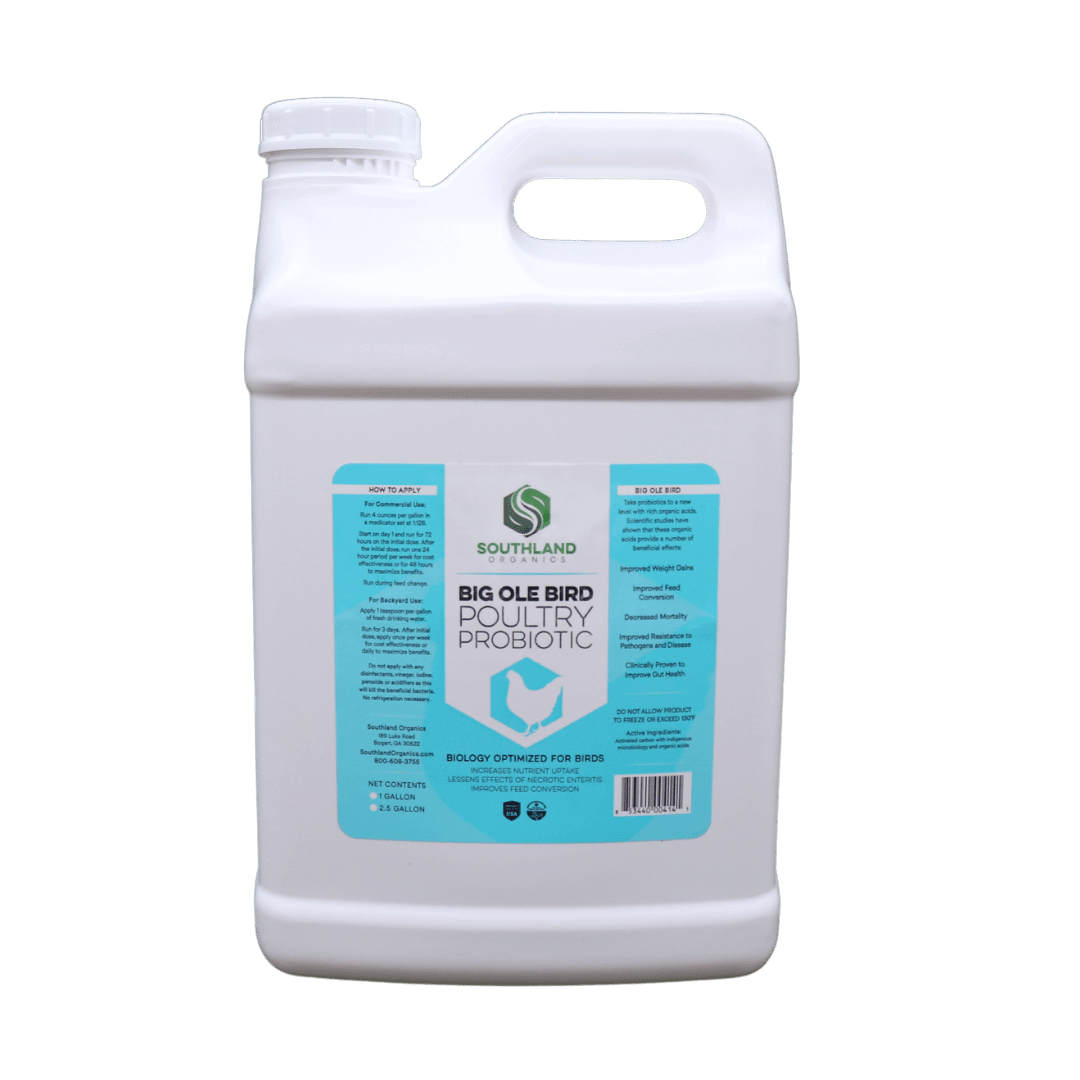 Big Ole Bird Poultry Probiotics 2.5 gal- Chickens' probiotics with beneficial bacteria