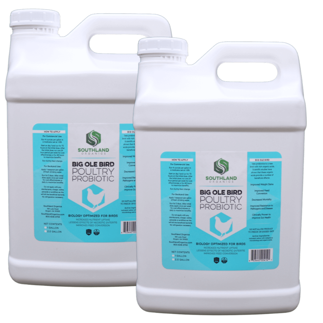 Big Ole Bird Poultry Probiotics Case: 2 x 2.5 Gallons