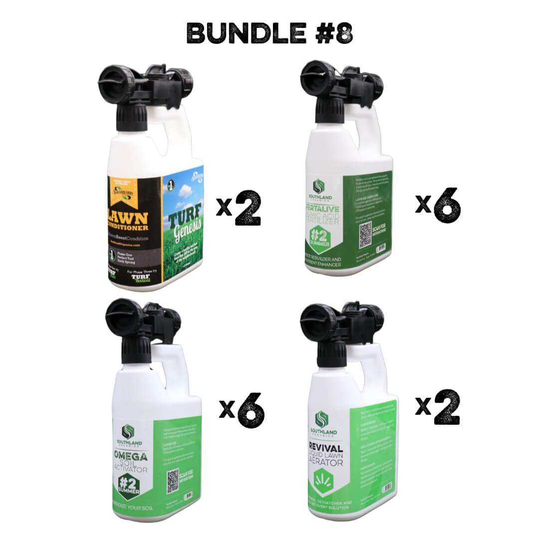 FertALive Liquid Fertilizer in Lawn Care Bundles for green lawns.