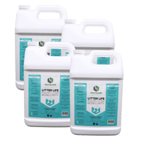 Thumbnail for Litter Life Poultry Litter Conditioner Case: 4 x 1 Gallon