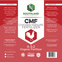 Thumbnail for Chicken manure fertilizer label