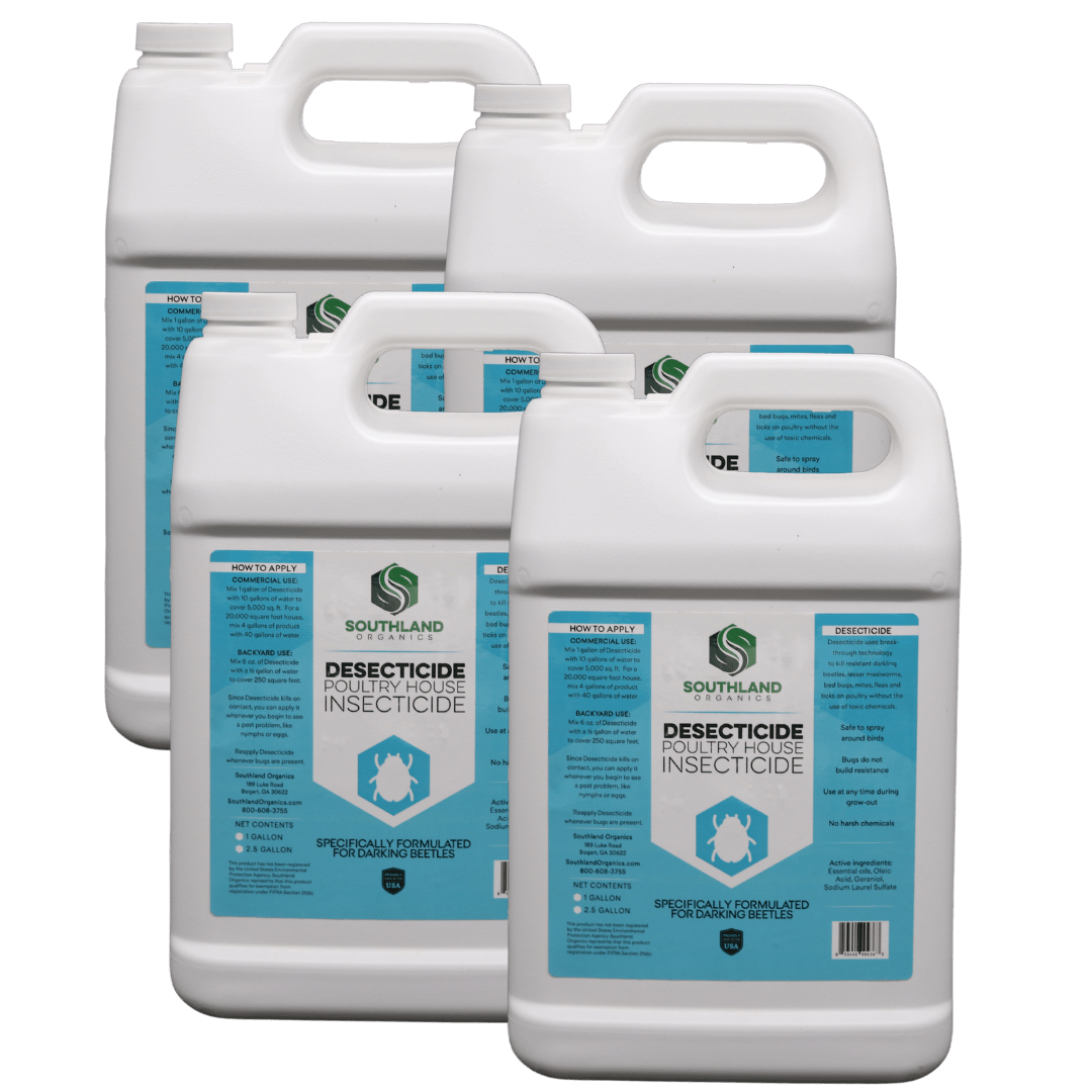 Desecticide Poultry House Insecticide Case: 4 x 1 Gallon
