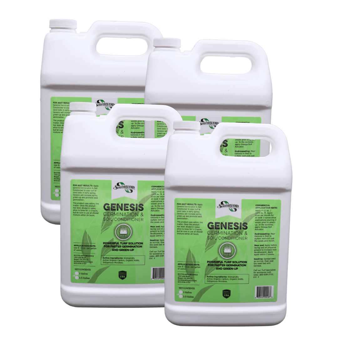 Genesis Humate Soil Conditioner Case: 4 x 1 Gallon