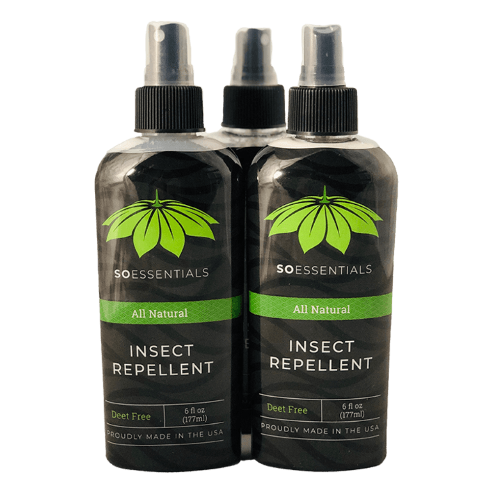 SO Essentials All Natural Insect Repellent 3 Bottles