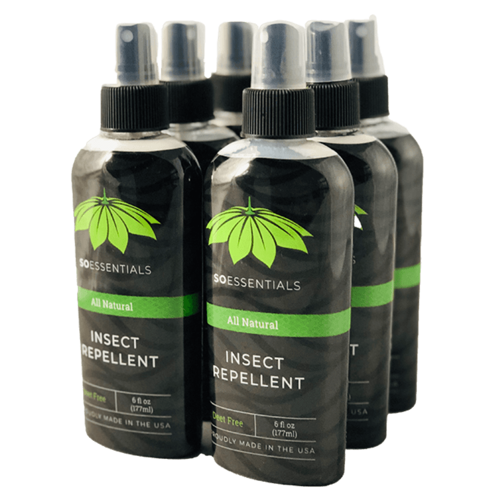 SO Essentials All Natural Insect Repellent 6 Bottles
