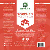 Thumbnail for Torched Weed Killer Label
