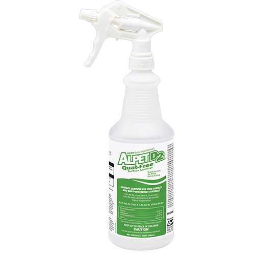 Alpet D2 Quat Free Surface Sanitizer Spray