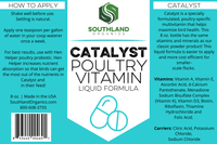 Thumbnail for Catalyst Poultry Vitamin | Liquid Formula - Southland Organics