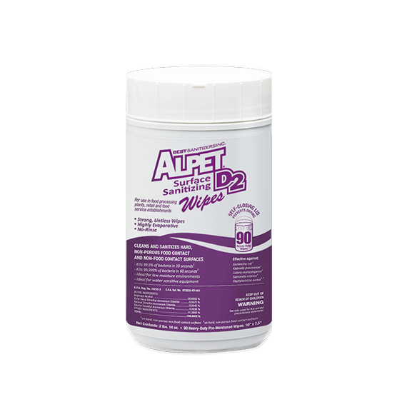 Alpet wipes 90 ct